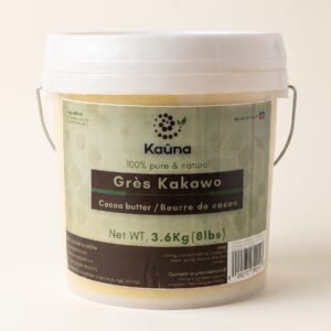 Beurre de cacao 8LBS (3.6Kg)
