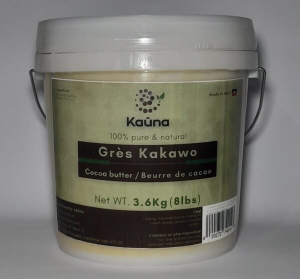 Beurre de cacao 8LBS (3.6Kg)